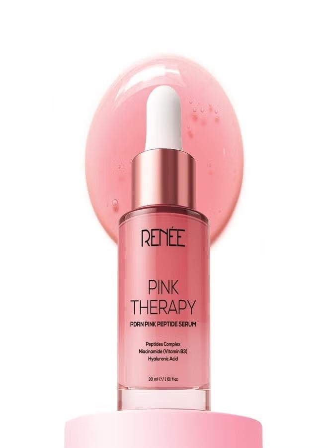 RENEE Pink Therapy PDRN Pink Peptide Face Serum For Glowing, Radiant Skin - Image 1